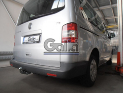 Фаркоп оцинкованный Galia V064C для Volkswagen Transporter / Caravelle / Multivan T5 2003-2015, T6 2015-(паспорт и сертификат в комплекте)(без электрики)