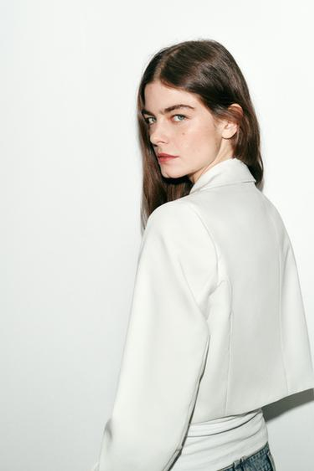 Короткий карманный блейзер - ZARA