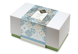 Свеча парфюмированная 200г Rose et Marius Casteu bleu ciel platine серая