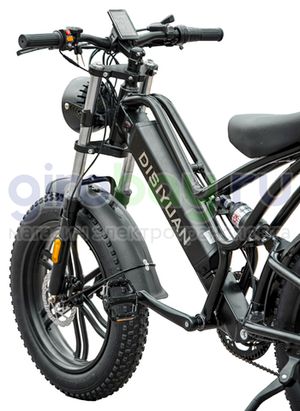 Электровелосипед DISIYUAN S10 - Черный фото 3