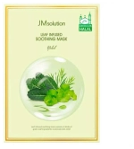 Маска успокаивающая на основе листьев растений JMsolution Leaf Infused Soothing Mask, 30 мл