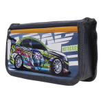 Пенал мягкий 2 отделения "Auto" 3 цвета микс