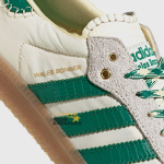 ADIDAS SAMBA x Wales Bonner "Cream White Bold Green"