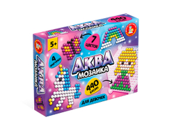 Аквамозаика для девочек 7 цв/440 эл