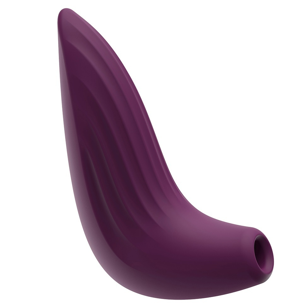 Вакуумный стимулятор клитора Svakom Pulse Union фиолетовый 12,2 см