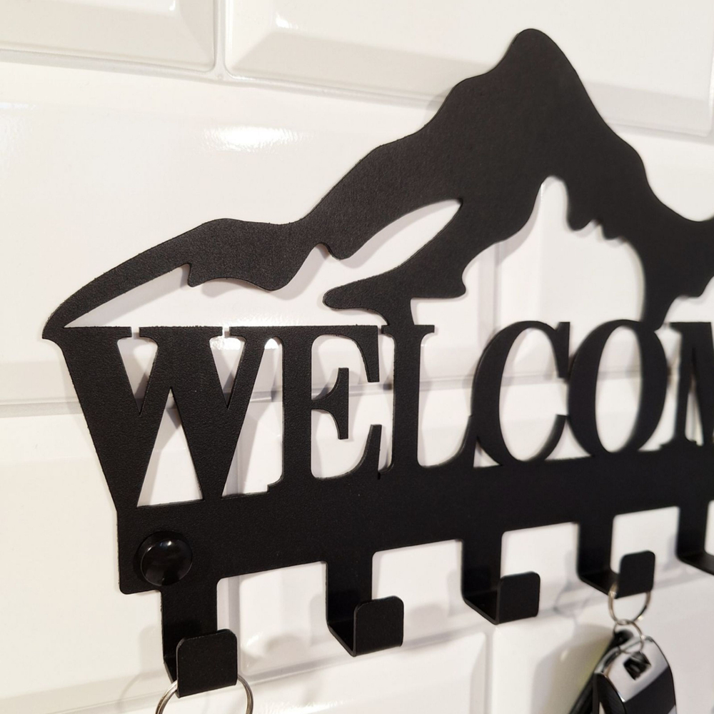 Ключница настенная Welcome для ключей, украшения интерьера и хранения аксессуаров, украшений и других мелочей