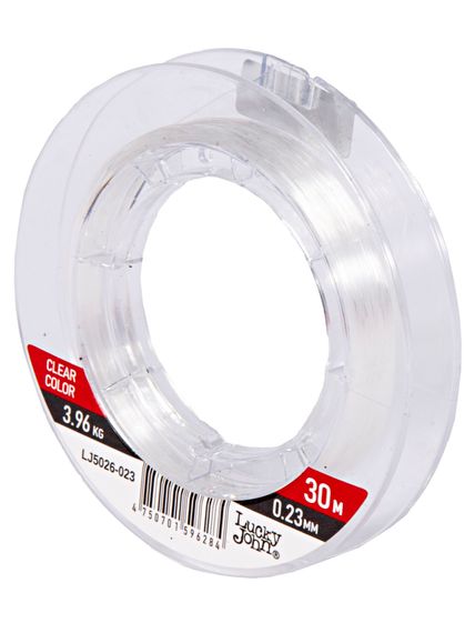 Леска монофильная Lucky John ICE SOFT FLUOROCARBON 030/023