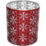 Подсвечник «Фантазия» 7*7,8 см, Красный