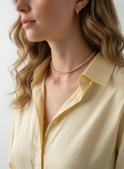 Чокер Рапунцель из жемчуга