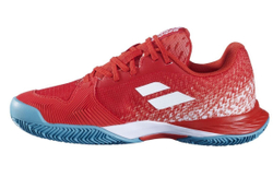Детские теннисные кроссовки Babolat Jet Mach 3 Junior Clay - Red