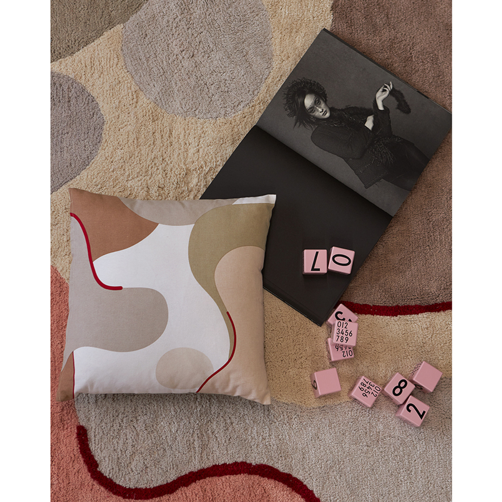 Ковер 160х230 Tkano Freak Fruit Авторкий принт бежевый TK20-DR0027