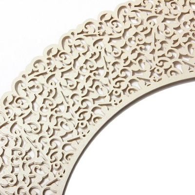 Салфетка ажурная накладки для капкейков Бабочки 100шт