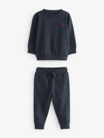Толстовка и джоггеры в комплекте для мальчика Next 547-017, Темно-синий