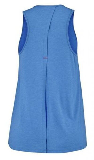 Женский топ теннисный Babolat Exercise Cotton Tank Women - french blue heather