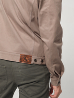 Джинсовая куртка джинсовка бежевая коричневая Город Горький