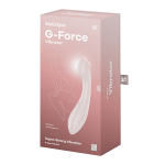Бежевый вибромассажер 19см Satisfyer G-Force 4048642