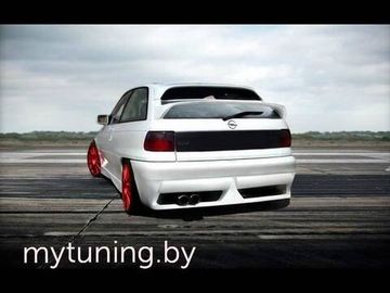 Задний бампер MONSTER Opel Astra F