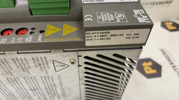 Ремонт S.E. MC-4/11/10/400 13130247 - ошибка 3.1 6135 MainDrive undervoltage warning