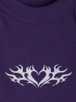 Летний кроп топ трикотажный детский