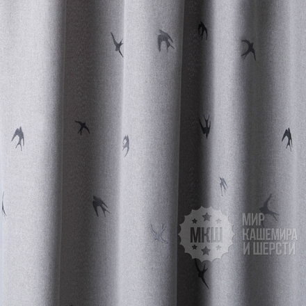 Готовые шторы ПРАЙММ (арт. BL01-245-01) - (145х280)х2 см. - серо-бежевые