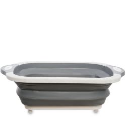 ЯЛ-06-22/2 Доска разделочкая серая 3 в 1