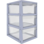 Стеллаж UNIQUM 3 секции (корзина Eternity)Р6021