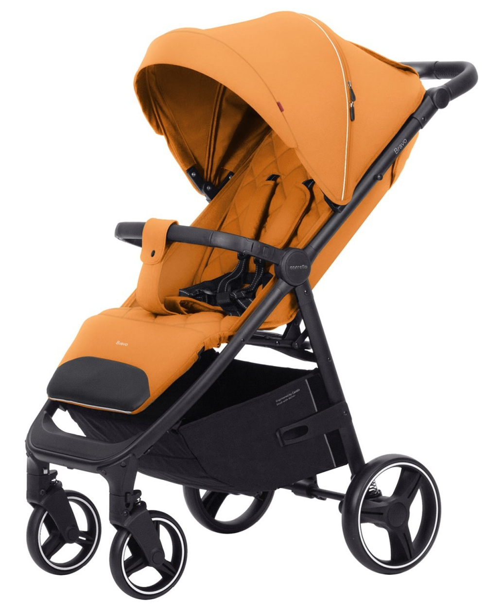 Коляска прогулочная Carrello Bravo 2024 (Amber Orange)