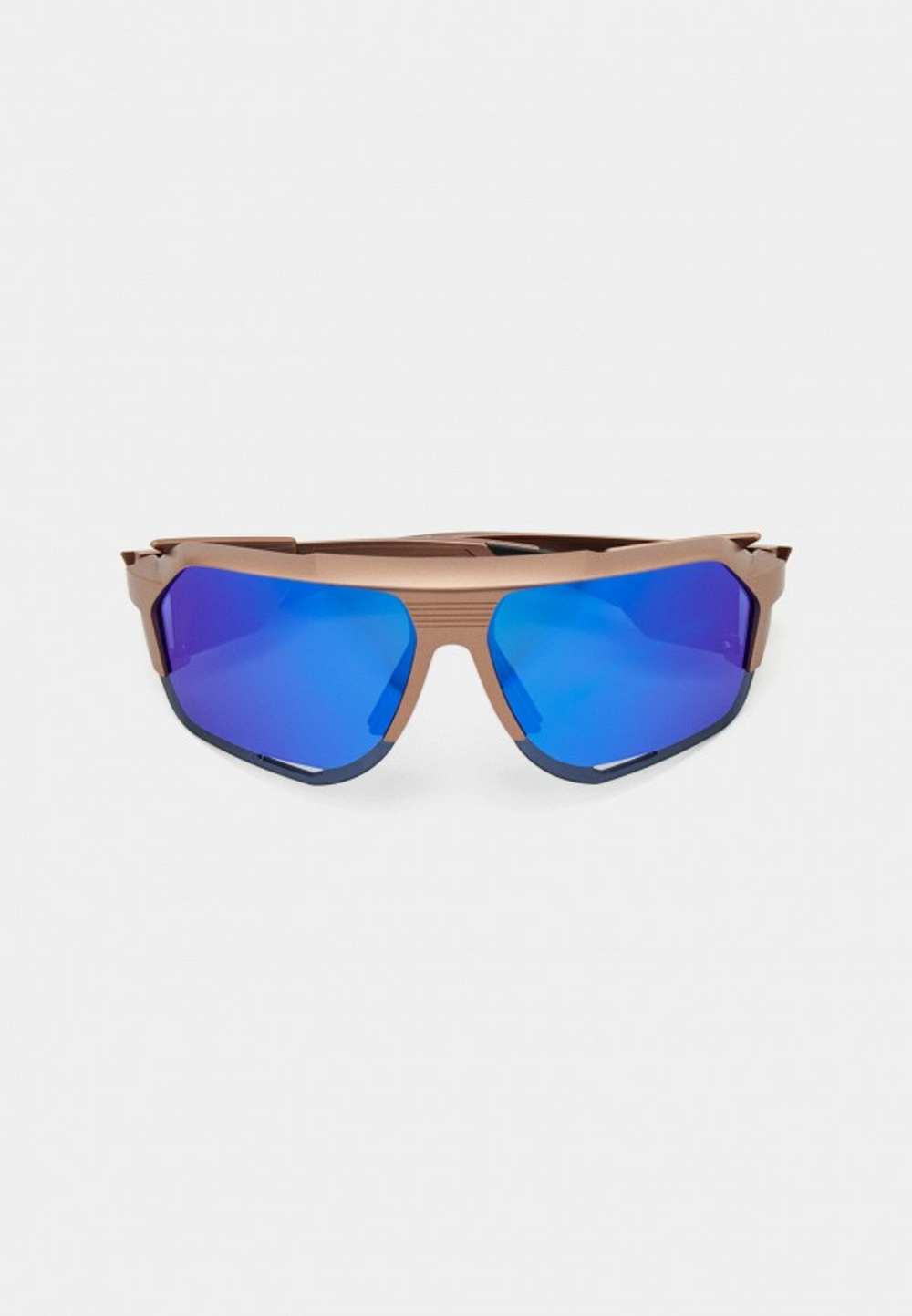 Спортивные очки с диоптриями 100% Norvik / Matte Copper Chromium / Blue Multilayer Mirror Lens