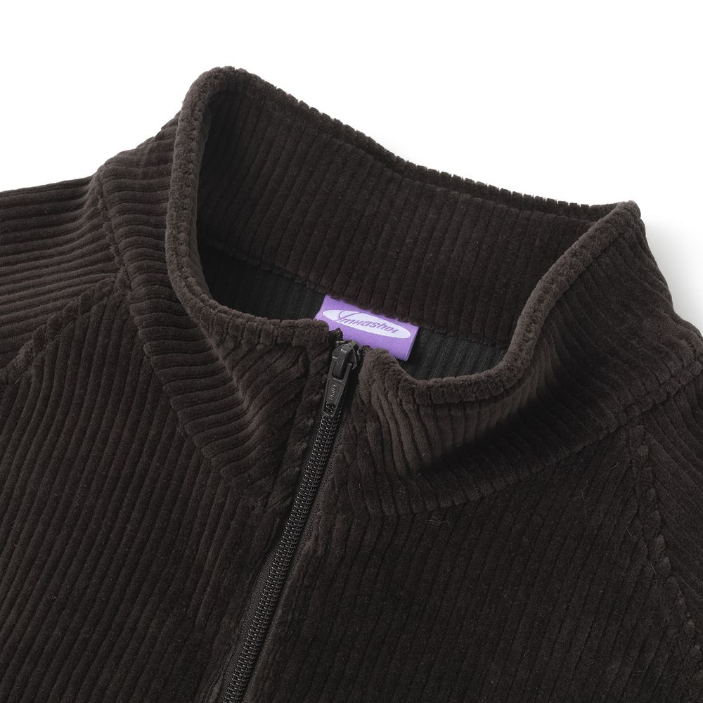 Толстовка Ymkashix Puff Zip велюровая коричневый