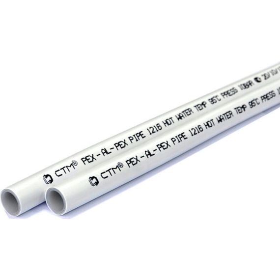 Труба CTM металлопластиковая 16х2 бесшовная, метр (200) купить в Москве и Московской области по низкой цене с доставкой по России — (1) Труба CTM металлопластиковая 16х2 бесшовная, метр (200) — (1)