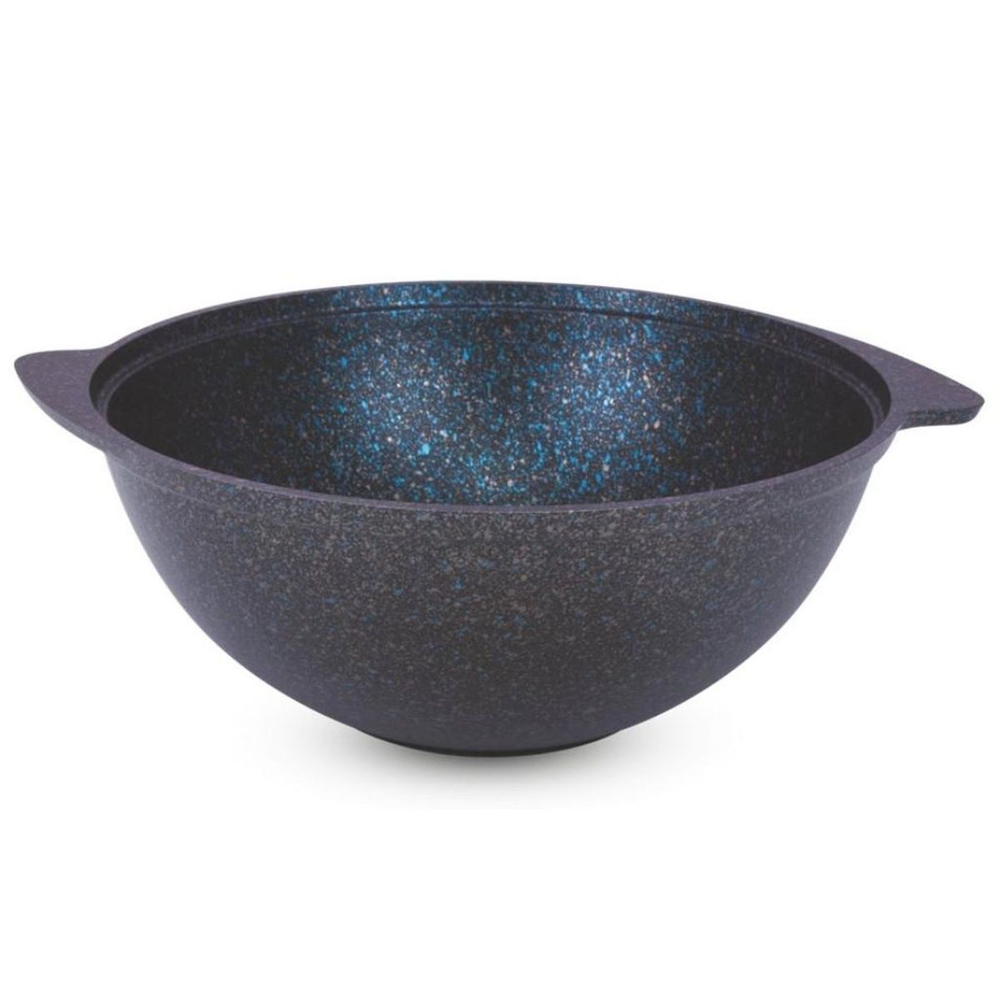 Казан алюминий, антиприг, 4.5 л, Granit Ultra, с крыш, син, Kukmara, кгг47а