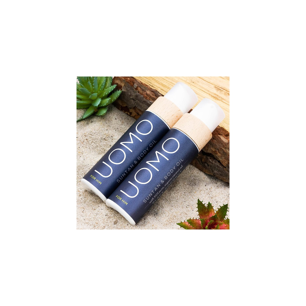 COCOSOLIS UOMO - ухаживающее масло для дубления основы защитного фильтра /  dla mężczyzn Black Coconut 110  ml  / GTIN 3800500519821