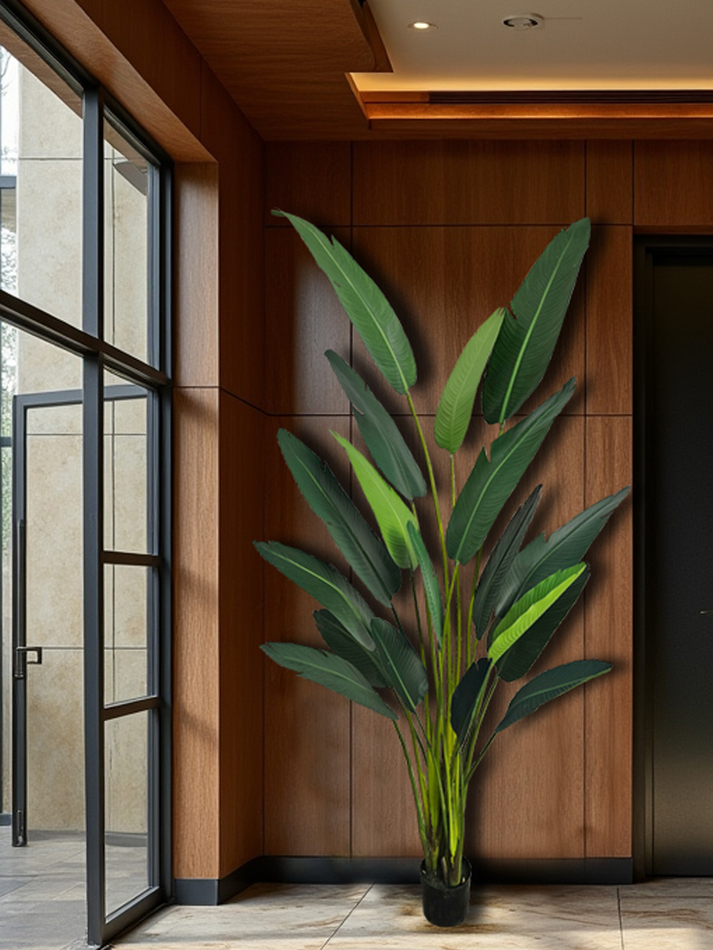 Большое искусственное растение для холла с высокими потолками — декоративное искусственное растение для дома и интерьера