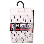 Комплект из 2 мужских трусов-шортов: белые и с мелким рисунком (Размер: L) (Цвет: белый)