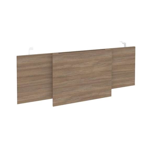 Onix Direct Царга стола руководителя O.M-CSR-3 Дуб Аризона/Металл Белый 1140*450*54