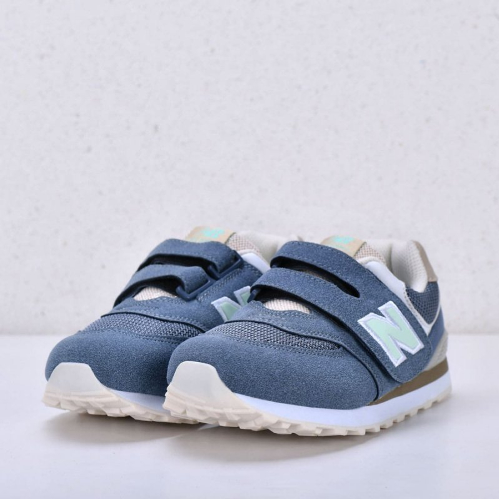Кроссовки детские New Balance 574 цвет синий арт 1257