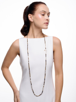 Сотуар "Hematite tube pearl cross" Gold