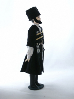 Кукла коллекционная Чеченец в национальном костюме