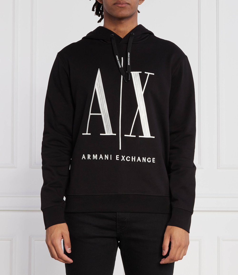 Худи Armani Exchange - черный(8NZMPC ZJ1ZZ)