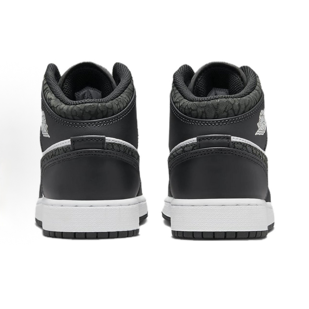 Air Jordan 1 Mid GS Panda Elephant