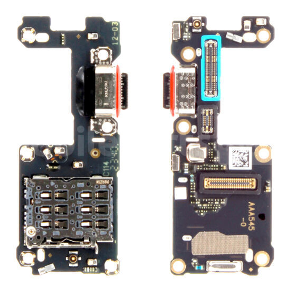 OnePlus 12 (PJD110) / (CPH2573) / (CPH2581) / Нижняя плата зарядки + Считыватель SIM карты (ORIG-SP)