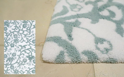 Коврик для ванной 70х120 Abyss & Habidecor Jardin 210 бирюзовый