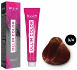 OLLIN COLOR 8/4 светло-русый медный 60мл Перманентная крем-краска для волос
