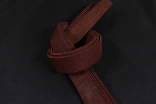 Ременная заготовка Бордо гладкая