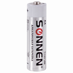 Батарейки комплект 10 шт. SONNEN Alkaline АА (LR6 15А) алкалиновые пальчиковые короб (6 штук в упаковке)