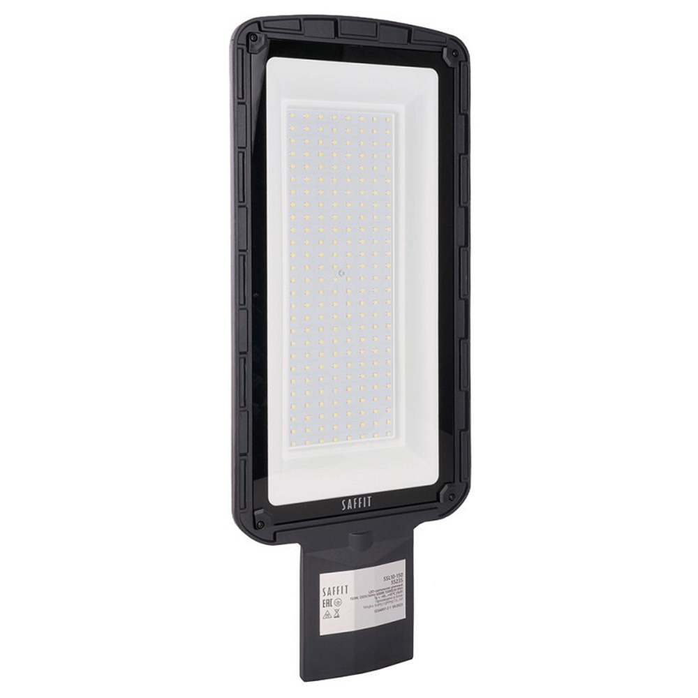 Уличный светодиодный светильник 150W 5000K AC230V/ 50Hz цвет черный  IP65 . SSL10-150.  SAFFIT