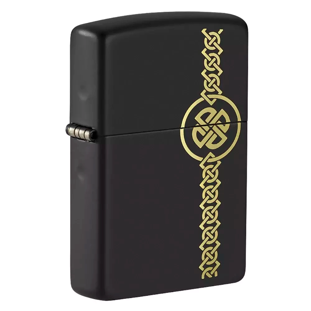 Зажигалка Zippo 49518 Celtic Design, Black Matte