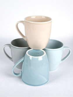 Кружки парные набор Башкирский фарфор, 270 мл, 2 шт, фарфор, цвет, для кофе и чая