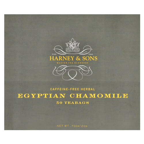 Harney & Sons, травяной чай, египетская ромашка, без кофеина, 50 чайных пакетиков, 20 г (0,7 унции)