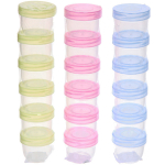 Набор контейнеров для продуктов 30мл 6шт, цвет микс